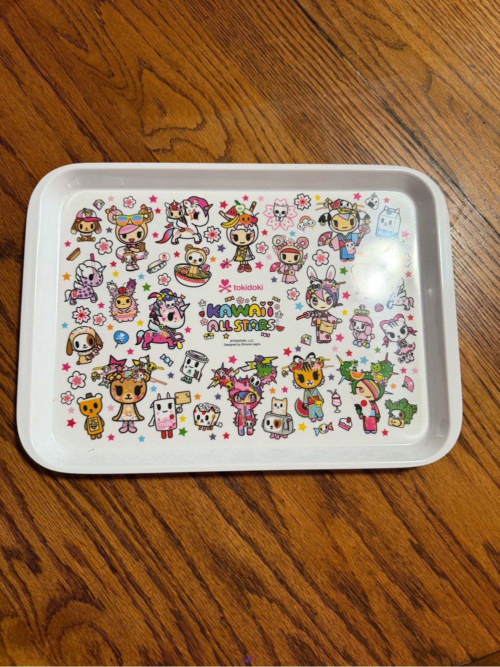 tokidoki Kawaii All Stars White Decorative Small Tray